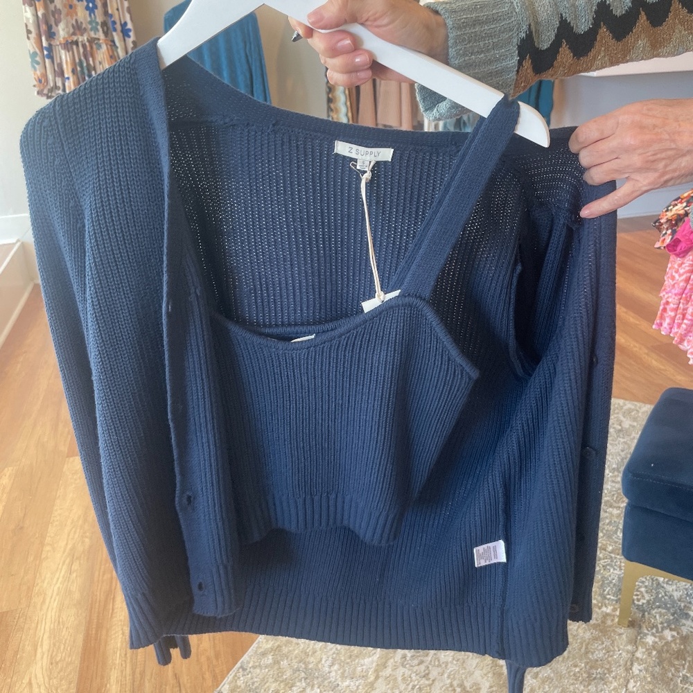 Z supply cami cardi set